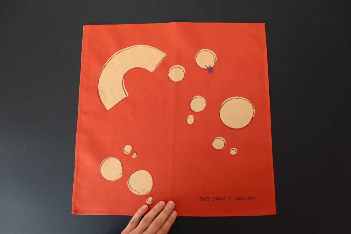 SET OF 4 NAPKINS/PLACEMATS, BÜRO STRAND × ZANE ZAĶE