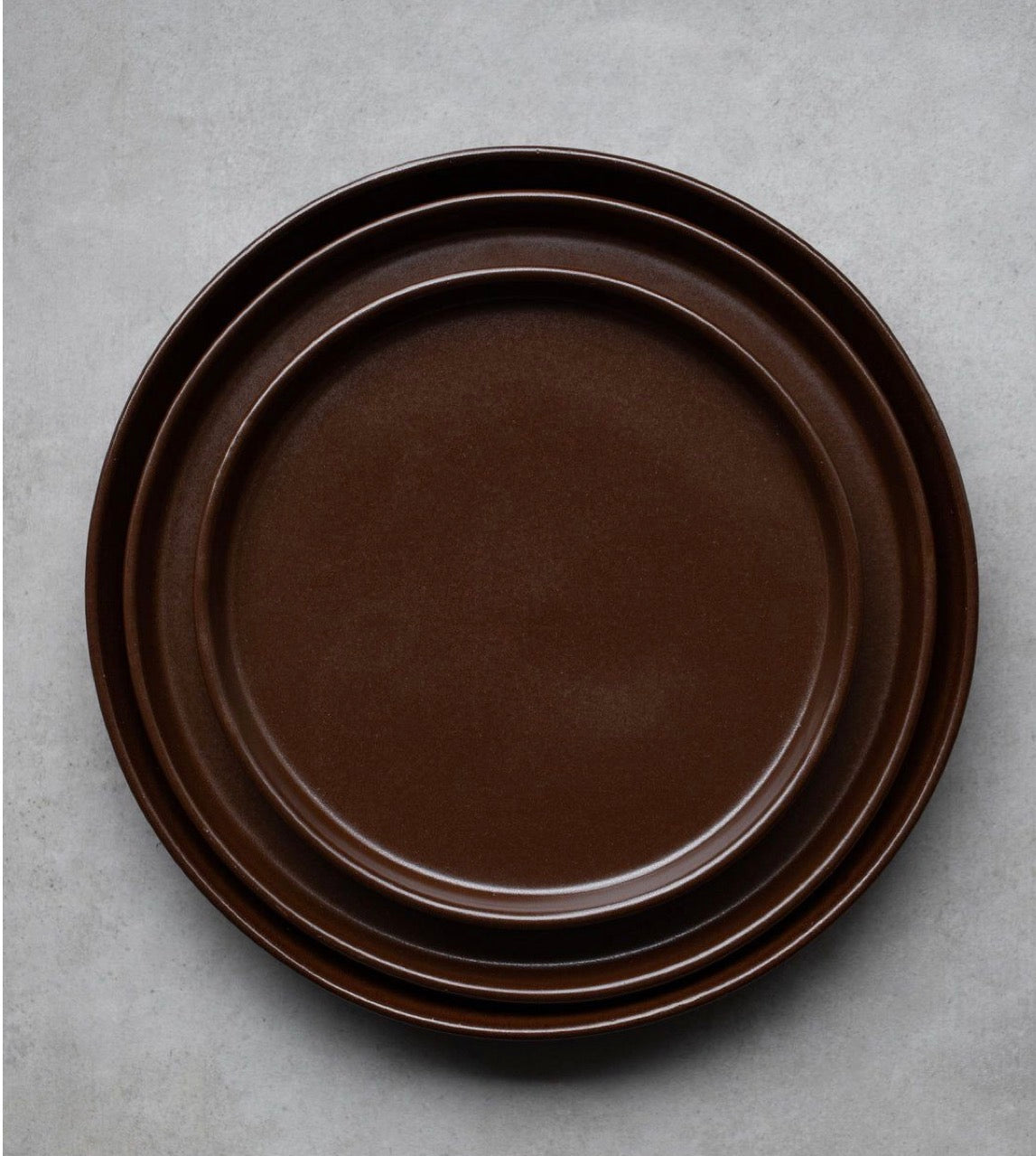 Brown plate - 08.10