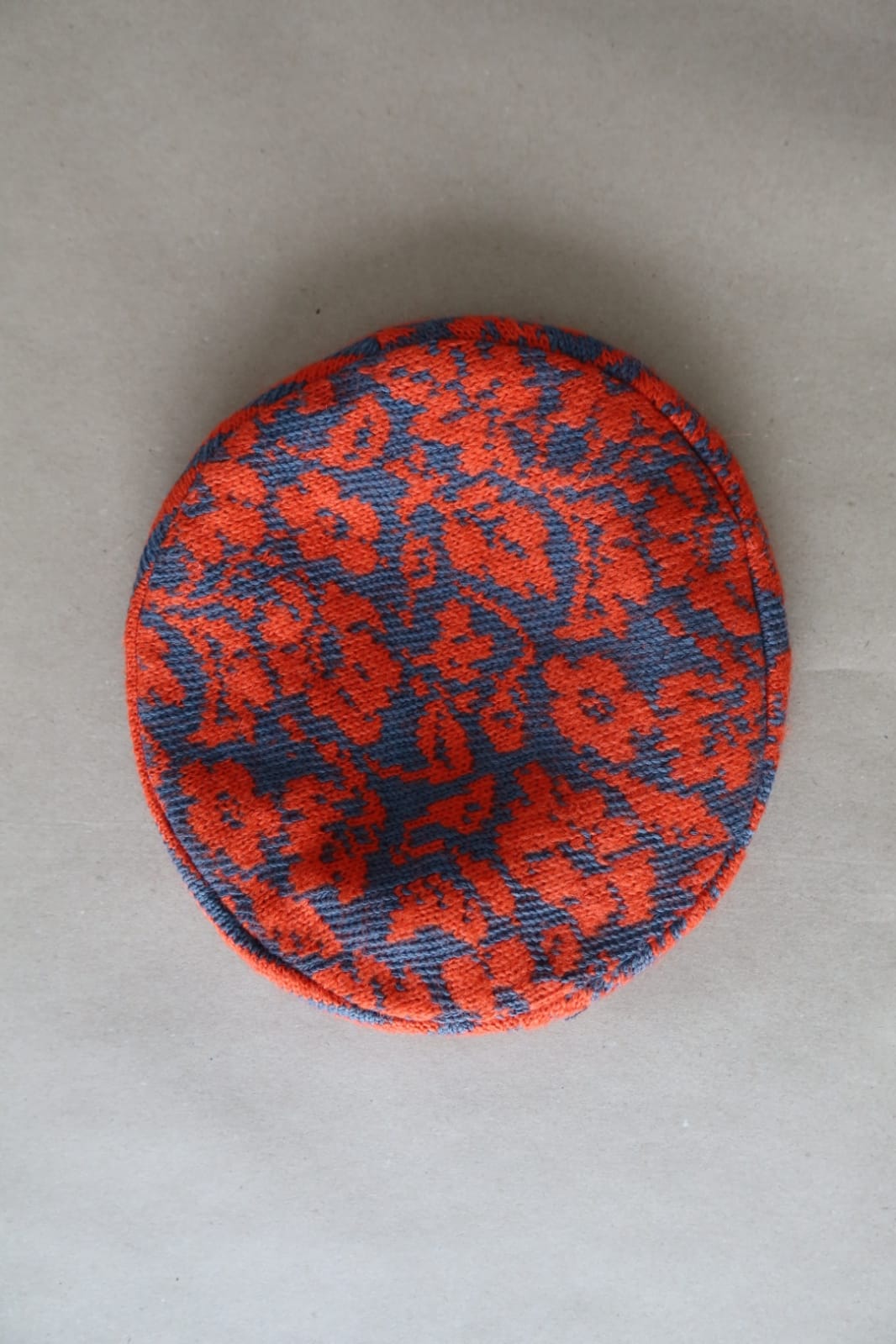 BERET - ORANGE PATCHWORK